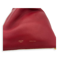 Twist Berlingot Red in Calfskin, Gold hardware
