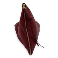 Twist Berlingot Red in Calfskin, Gold hardware