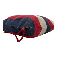 Web Sherry Line Drawstring Backpack Multi-colour in Canvas, Gold hardware