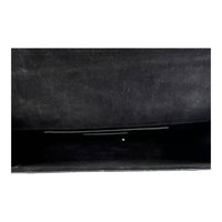 Kate Clutch Black in Python Leather, Gold hardware