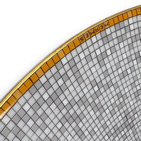 Mosaique au 24 Presentation Plate Gold Homeware in Porcelain