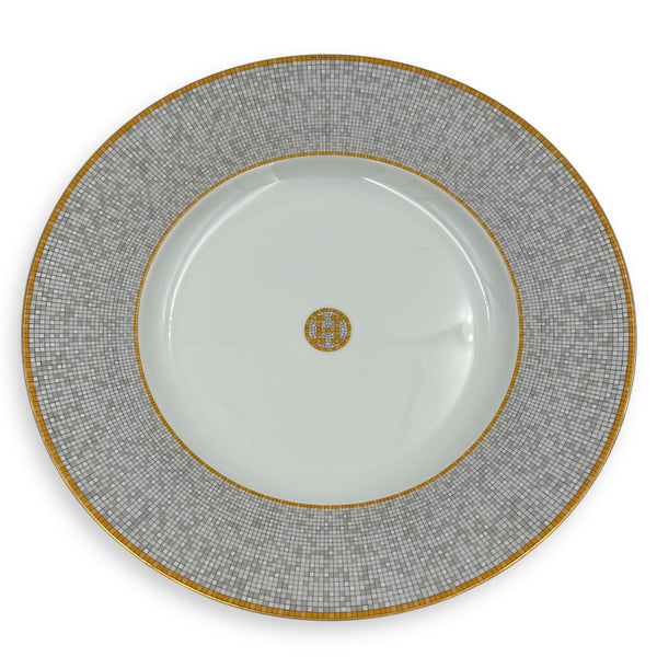 Mosaique au 24 Presentation Plate Gold Homeware in Porcelain