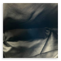 Astronaut Backpack Black in Nylon, Silver hardware