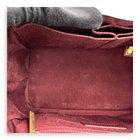 Globe Trotter Top Handle Bag Black in Caviar Leather, Gold hardware