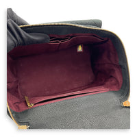 Globe Trotter Top Handle Bag Black in Caviar Leather, Gold hardware