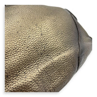 Vit Daino Green Shoulder Bag in Calfskin, Gold hardware