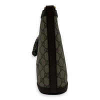 Dionysus Grey Tote Bag in Coated Canvas, Mixed hardware