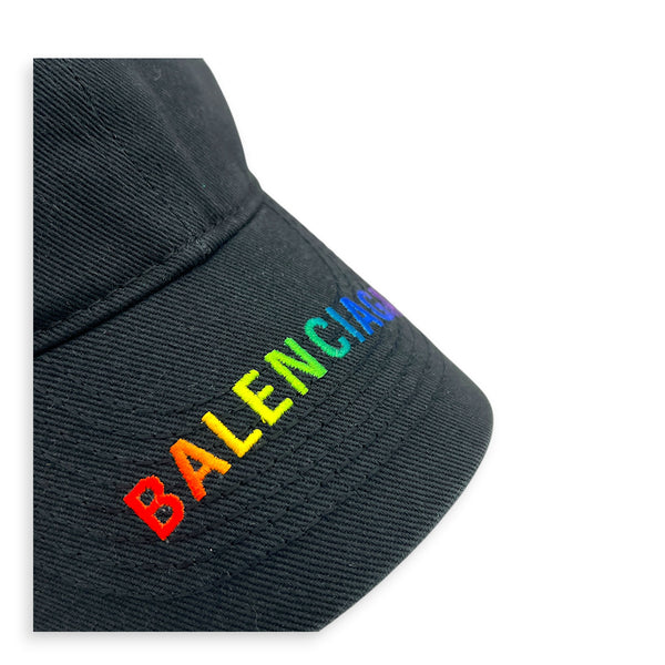 Logo Hat Black in Canvas, Mixed hardware