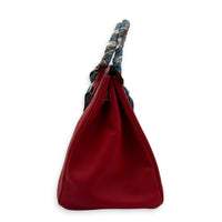 Birkin 35 Rouge Casaque Top Handle Bag in Epsom, Permabrass hardware