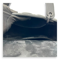 Lady Dior Top Handle Bag Medium Black in Lambskin, Gunmetal hardware