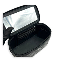 CC Vanity Bag Black in Lambskin, So Black hardware