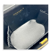 CC Vanity Bag Black in Lambskin, Gold hardware
