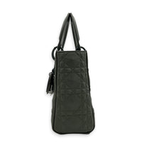 Lady Dior My ABCDior Small Ultramatte Diamond Top Handle Bag in Lambskin, Ultramatte hardware