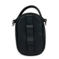 Atelier Crossbody Bag Black in Calfskin, Silver hardware
