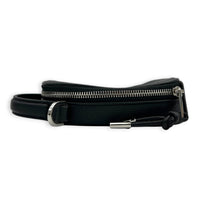Atelier Crossbody Bag Black in Calfskin, Silver hardware