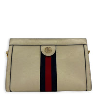 GG Ophidia Shoulder Bag in Calfskin, Gold hardware