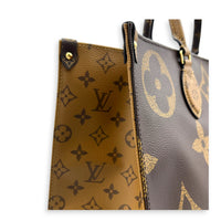 OnTheGo Tote Bag GM Brown in Coated Canvas, Gold hardware