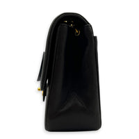 Vintage CC Medium Mademoiselle Shoulder Bag in Lambskin, Gold hardware