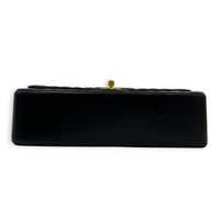Vintage CC Medium Mademoiselle Shoulder Bag in Lambskin, Gold hardware