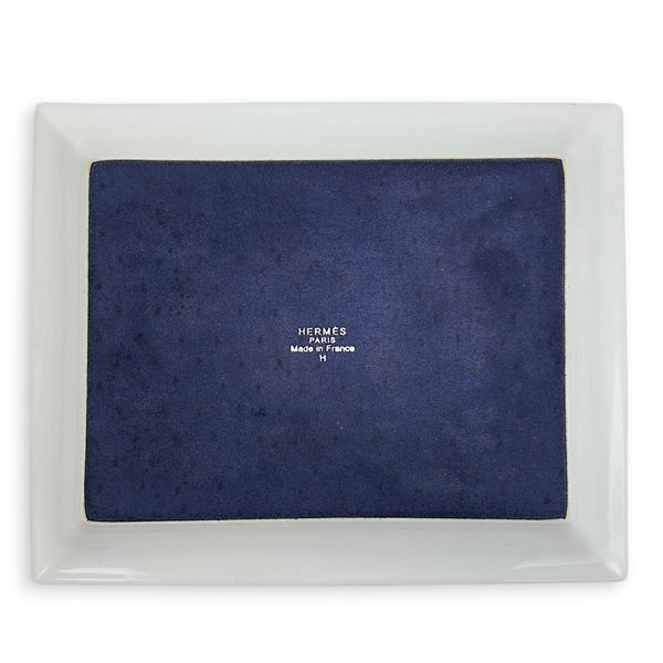 Anis Outremer Pegase White Change Tray in Porcelein
