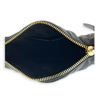 Vibe Hobo Crossbody Bag Black in Lambskin, Gold hardware