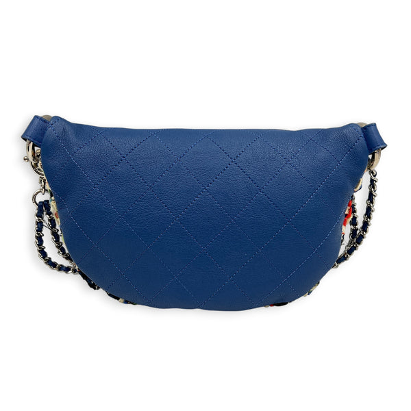 Logo Waist Bag Multi-colour in Tweed, Silver hardware