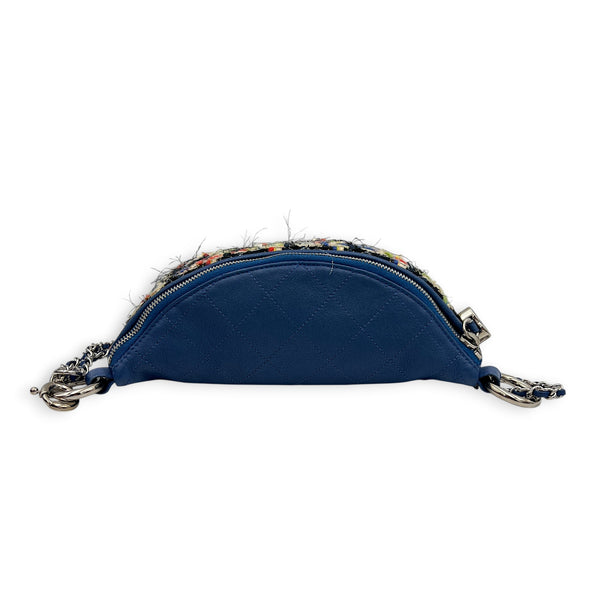 Logo Waist Bag Multi-colour in Tweed, Silver hardware