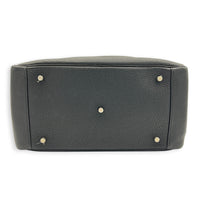 Lindy 34 Black Shoulder Bag in Clemence, Palladium hardware