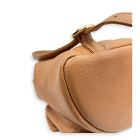 Duma Backpack Brown in Caviar Leather, Gold hardware