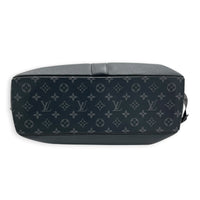 Saumur Tote Bag Monogram Eclipse in Canvas, Black hardware