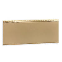 L19 Crossbody Bag Beige in Fabric, Gold hardware