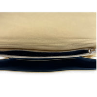 Pochette Coussin Gold Crossbody Bag in Lambskin, Silver hardware