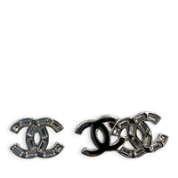 CC Silver Earrings in Metal