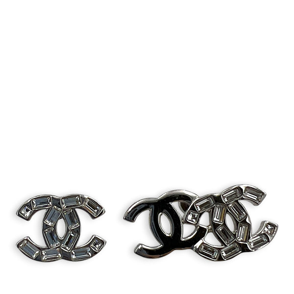 CC Silver Earrings in Metal