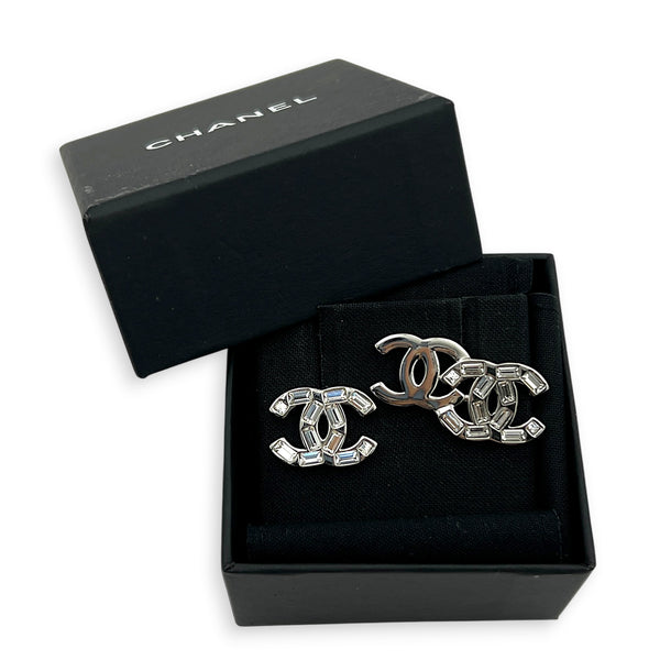 CC Silver Earrings in Metal