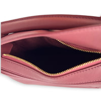 Puzzle Mini Pink Crossbody Bag in Calfskin, Monochrome hardware