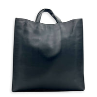 L’aveugle Par Amour Tote Bag Black in Calfskin, Gold hardware
