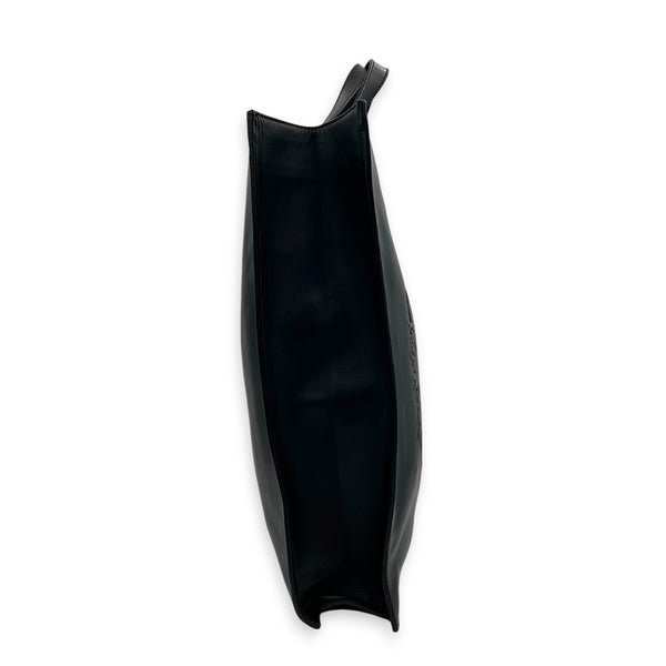 L’aveugle Par Amour Tote Bag Black in Calfskin, Gold hardware