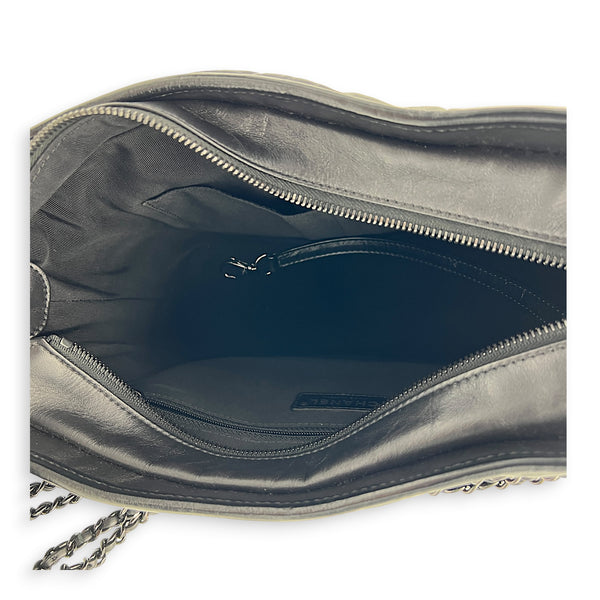 Gabrielle Shoulder Bag Black in Calfskin, So Black hardware