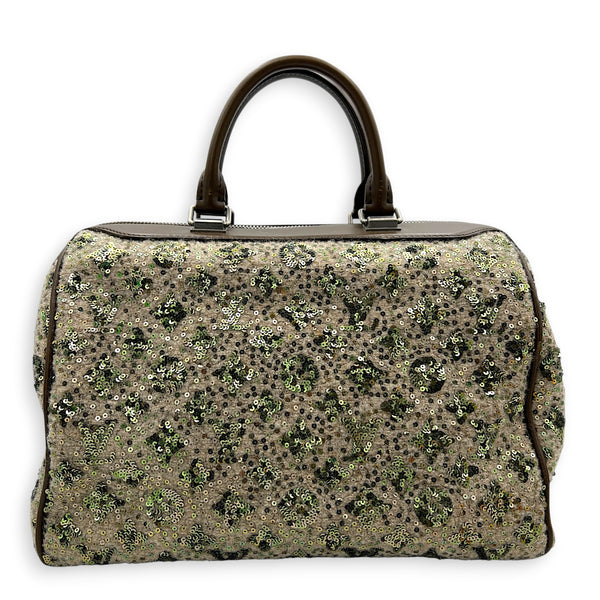 Speedy 30 Multi-colour Monogram Sunshine Express in Wool, Silver hardware