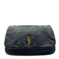 Jamie 4.3 Black Shoulder Bag in Lambskin, Gold hardware