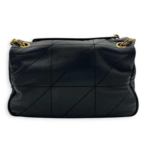 Jamie 4.3 Black Shoulder Bag in Lambskin, Gold hardware