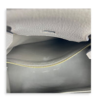 Birkin 30 Etain Top Handle Bag in Togo, Gold hardware