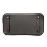 Birkin 30 Etain Top Handle Bag in Togo, Gold hardware