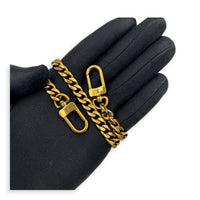 New Wave Shoulder Bag Black in Calfskin, Gold hardware