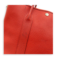 Garden Party 36 Rouge Duchesse Top Handle Bag in Negonda, Palladium hardware