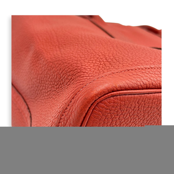 Garden Party 36 Rouge Duchesse Top Handle Bag in Negonda, Palladium hardware
