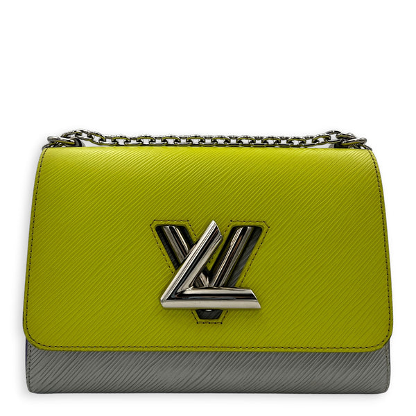 Twist Shoulder Bag Multi-colour in Epi Leather, Silver hardware