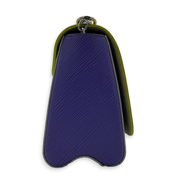 Twist Shoulder Bag Multi-colour in Epi Leather, Silver hardware