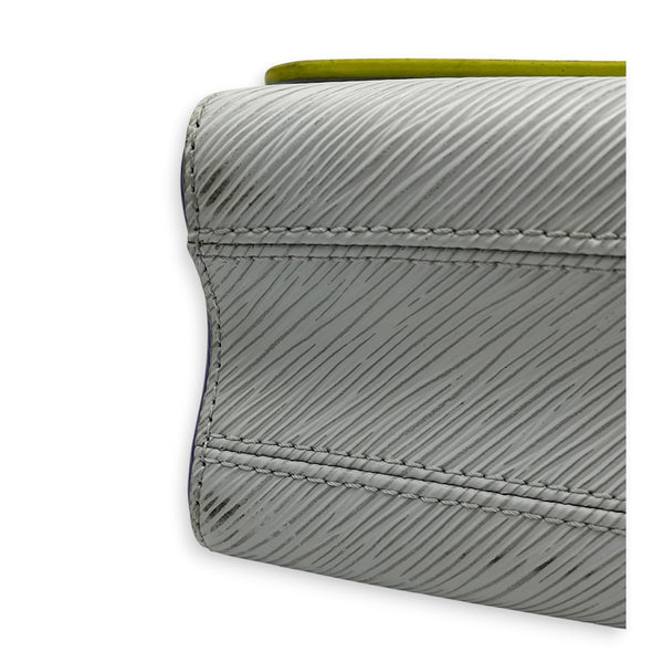 Twist Shoulder Bag Multi-colour in Epi Leather, Silver hardware